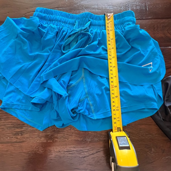 XS women’s shorts with liner shorts 2” inseam - blue and black combo pack - Picture 4 of 4